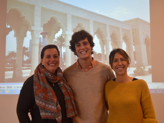 ALUMNI - MARTIN STEWART VISITS THE SCHOOL