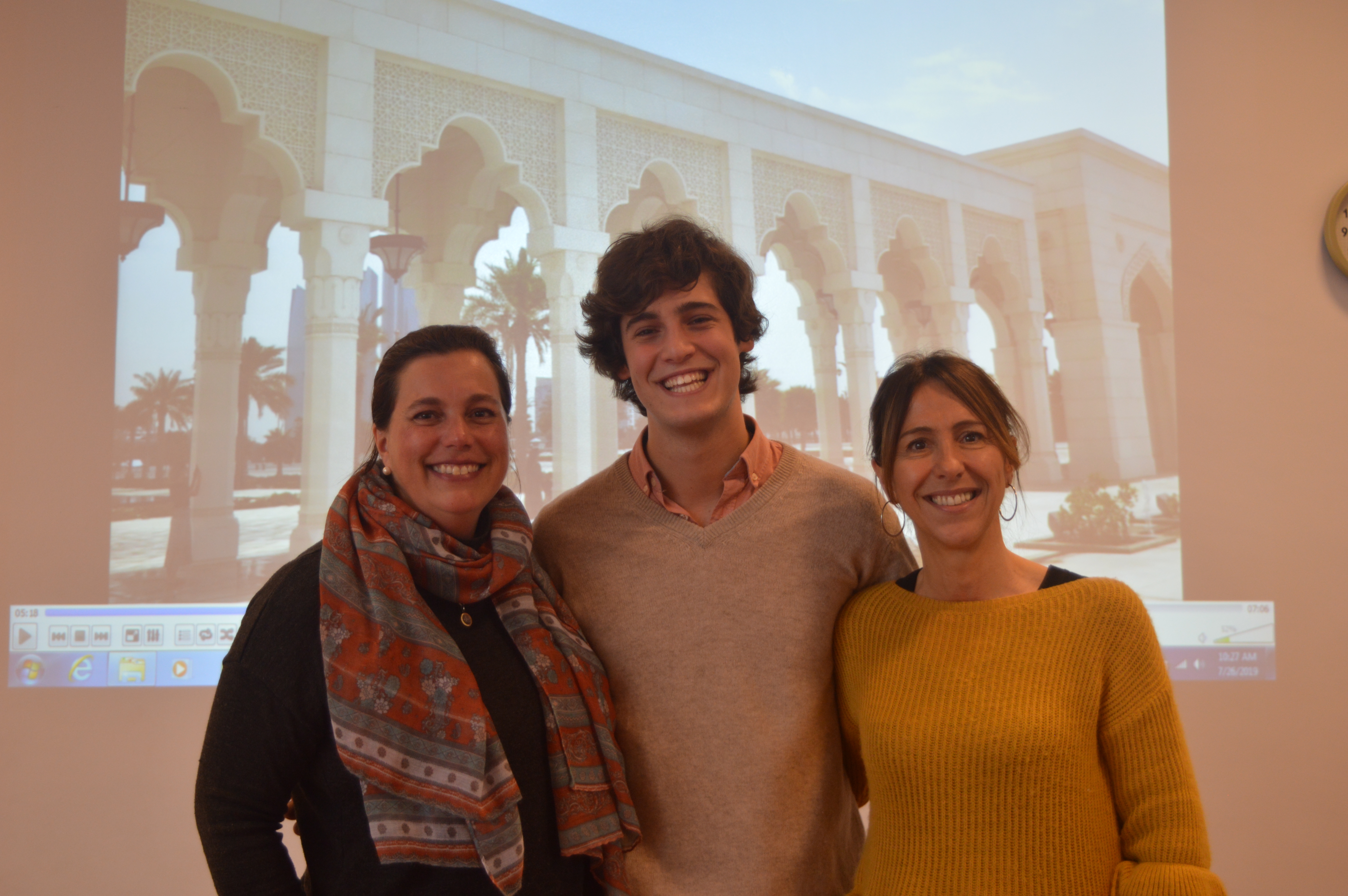 ALUMNI - MARTIN STEWART VISITS THE SCHOOL