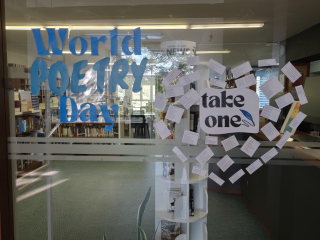 Celebrating World Poetry Day: A Wall of Words